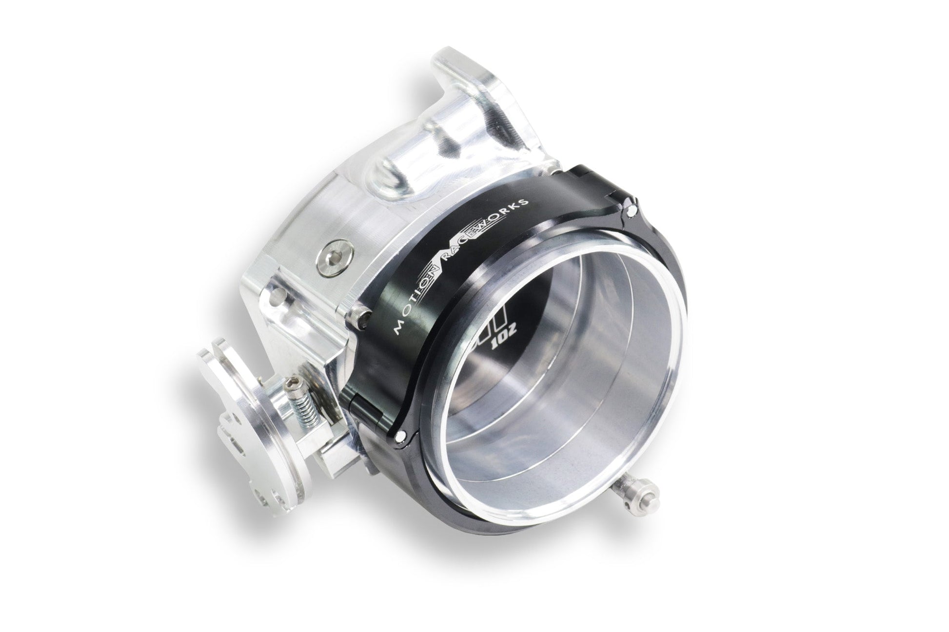 ICON 102/105mm Cable Drive Throttle Body (Bare Finish) w/ Interchangeable Connection-Motion Raceworks-Motion Raceworks