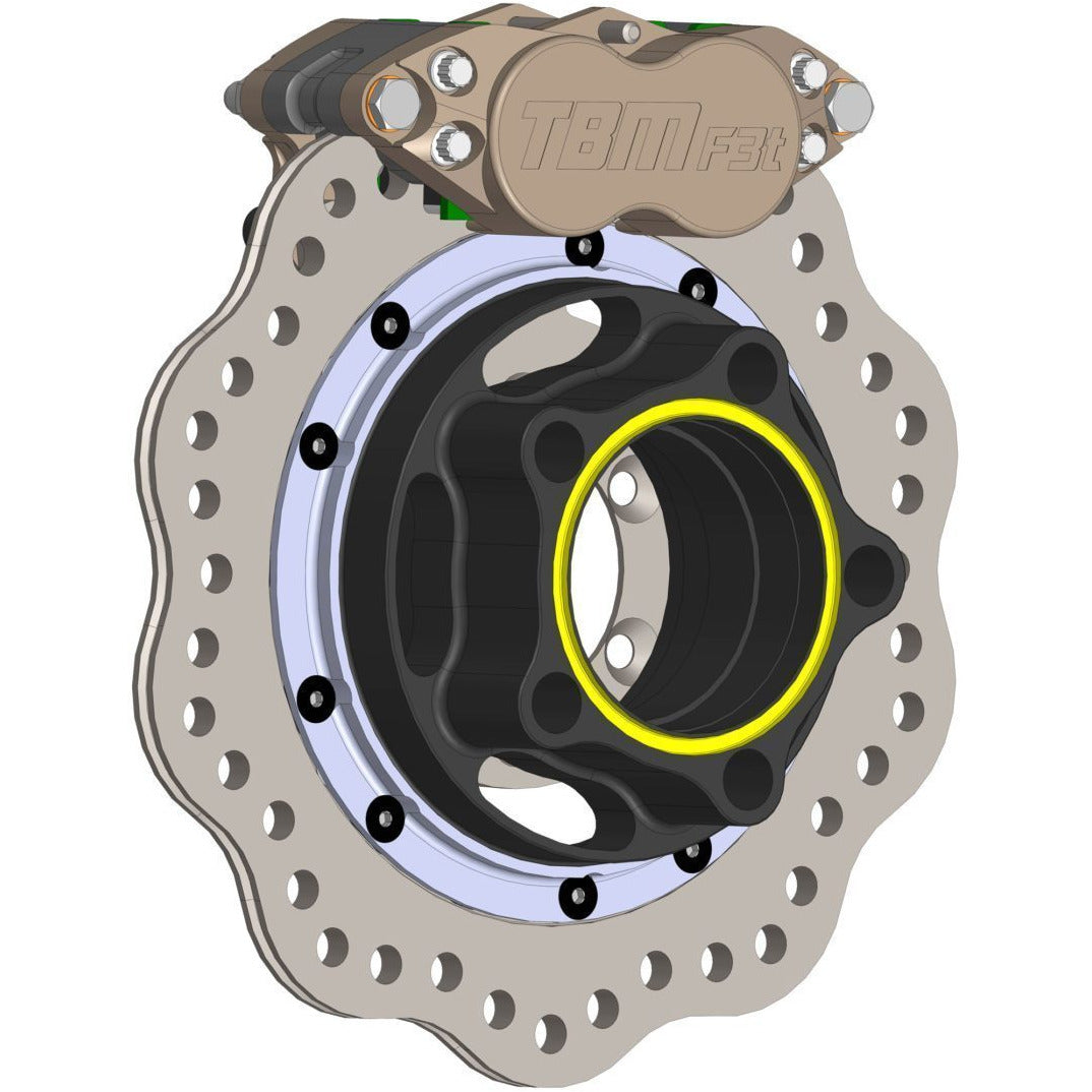 TBM Brakes Strange Floater Rear F3 4 Piston Drag Brake Kit – Killin ...