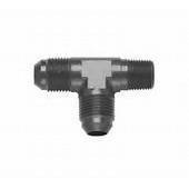 Fragola -4 AN x 1/8 NPT Tee Pipe On Run 482604-BL-Fragola-Motion Raceworks