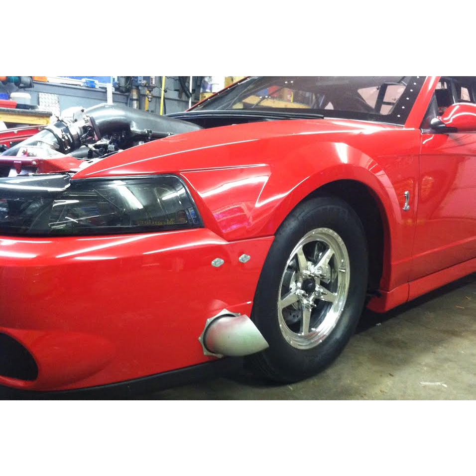 Black Anodized Exhaust Trim Ring (Single, 3"-5")-Motion Raceworks-Motion Raceworks