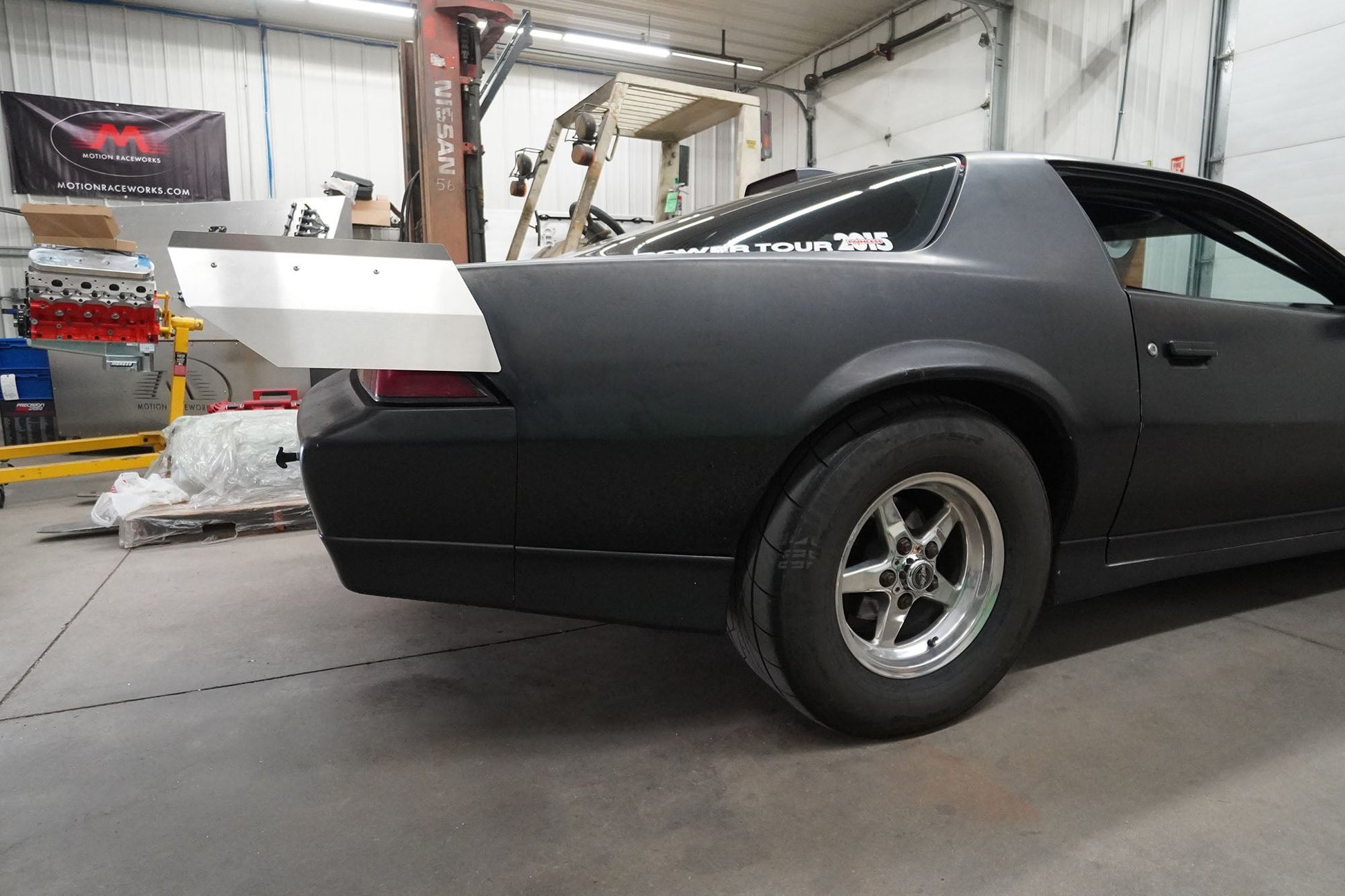 1982-92 Chevy Camaro Aluminum 15" Strutless Drag Wing 31-170-Motion Raceworks-Motion Raceworks
