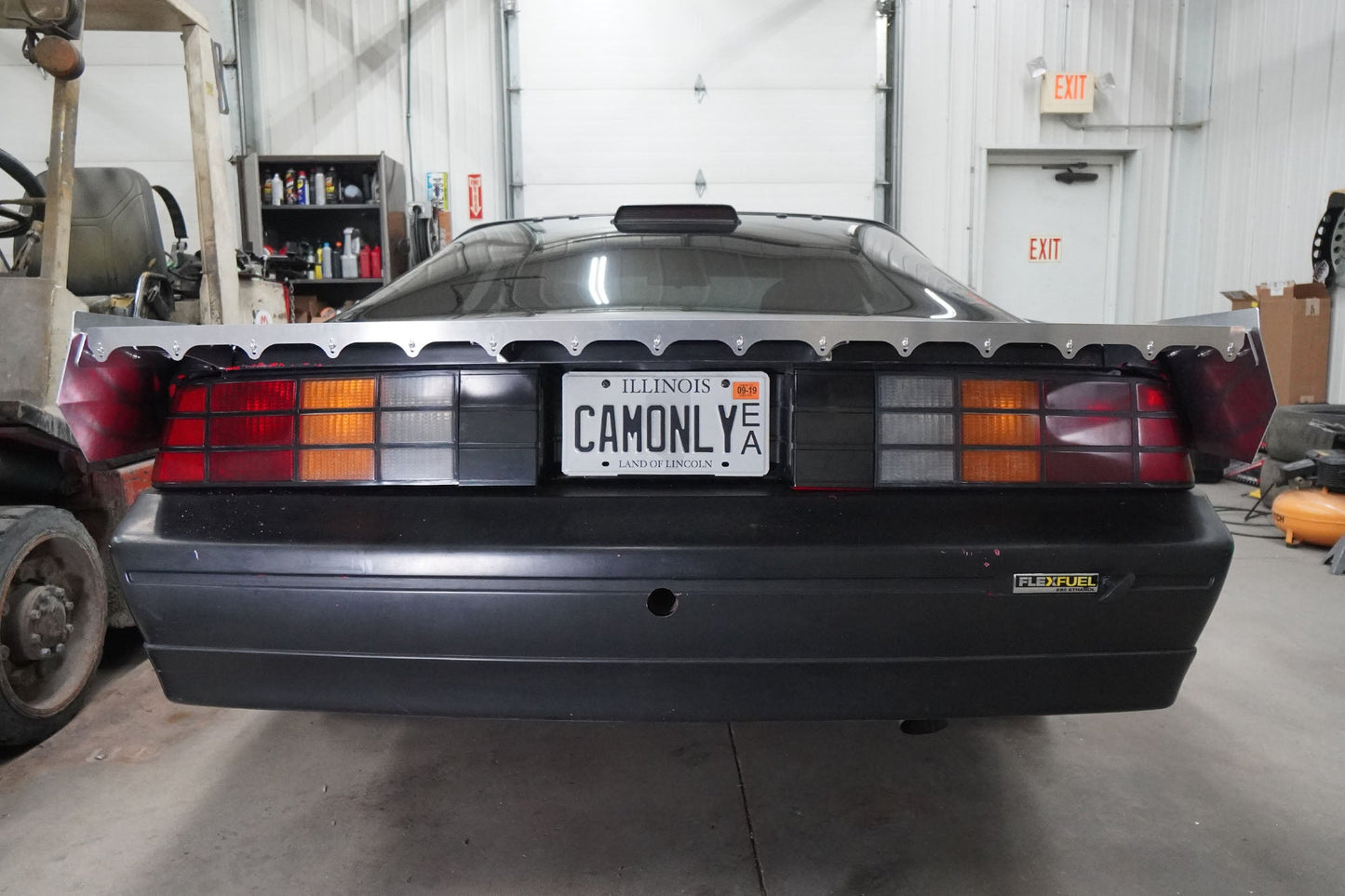 1982-92 Chevy Camaro Aluminum 15" Strutless Drag Wing 31-170-Motion Raceworks-Motion Raceworks