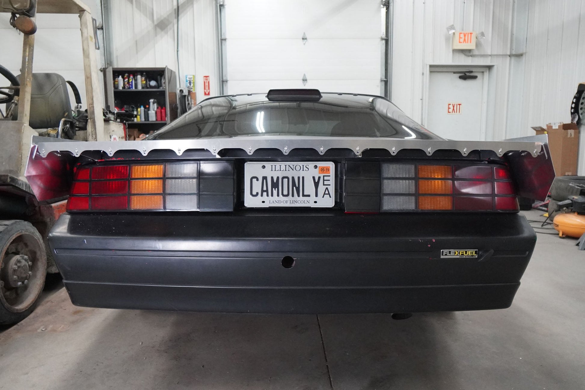 1982-92 Chevy Camaro Aluminum 15" Strutless Drag Wing 31-170-Motion Raceworks-Motion Raceworks