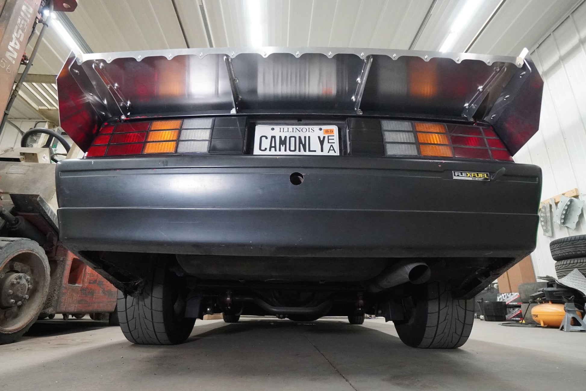 1982-92 Chevy Camaro Aluminum 15" Strutless Drag Wing 31-170-Motion Raceworks-Motion Raceworks