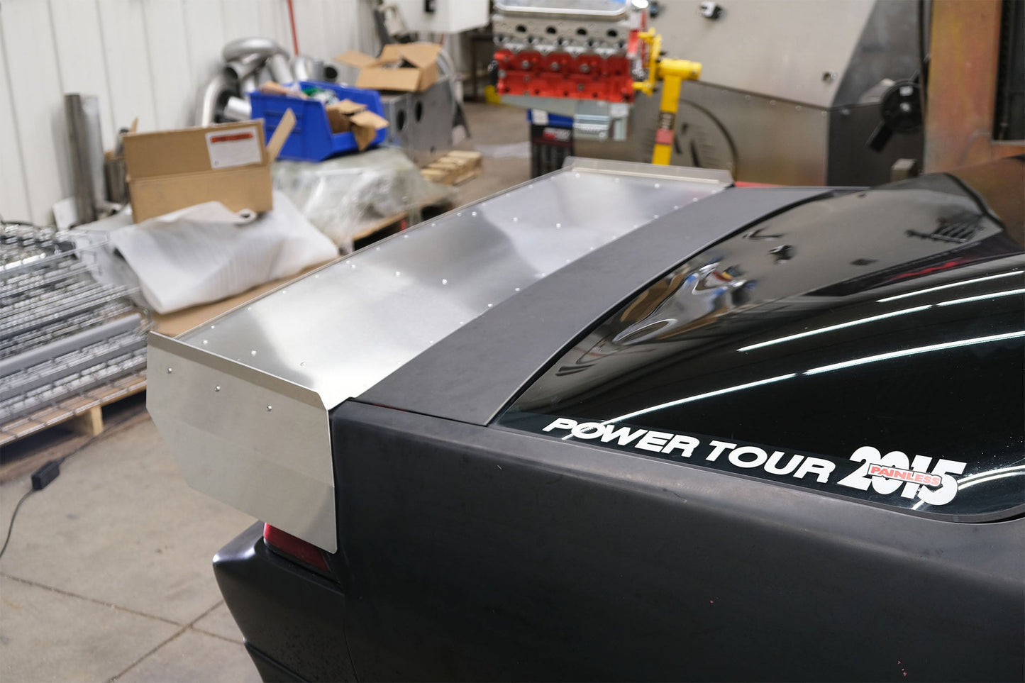 1982-92 Chevy Camaro Aluminum 15" Strutless Drag Wing 31-170-Motion Raceworks-Motion Raceworks