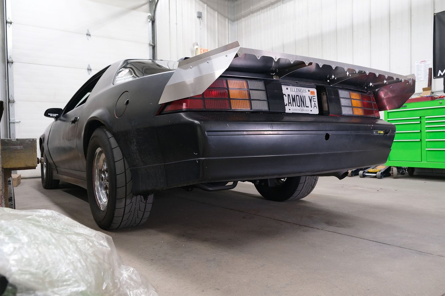 1982-92 Chevy Camaro Aluminum 15" Strutless Drag Wing 31-170-Motion Raceworks-Motion Raceworks