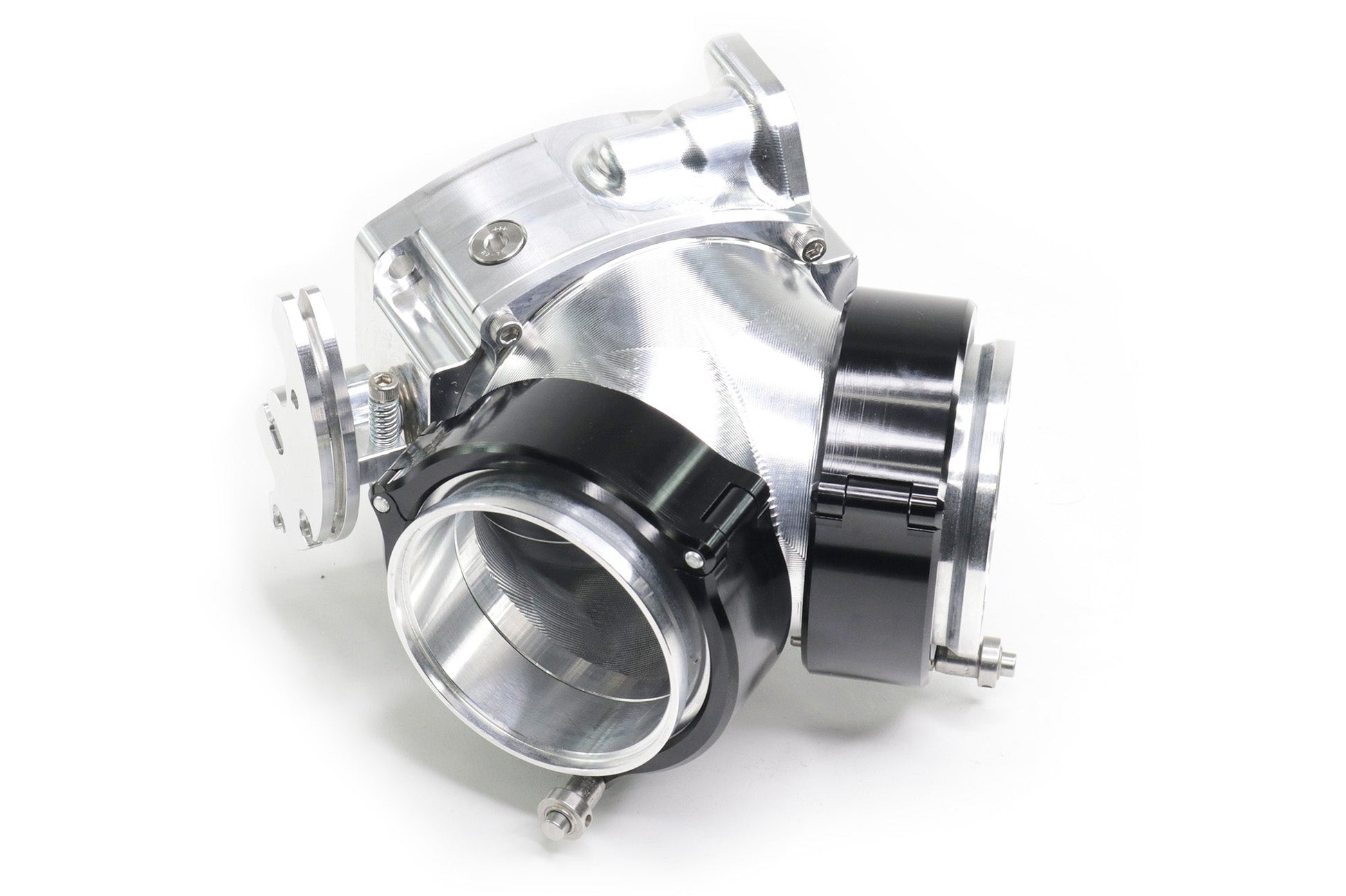 ICON 92/95mm Cable Drive Throttle Body (Bare Finish) w/ Interchangeable Connection-Motion Raceworks-Motion Raceworks